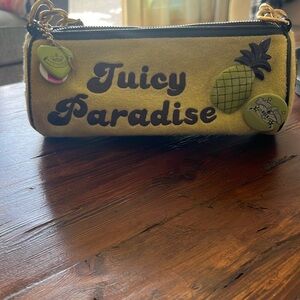 RARE juicy couture vintage juicy paradise barrel purse